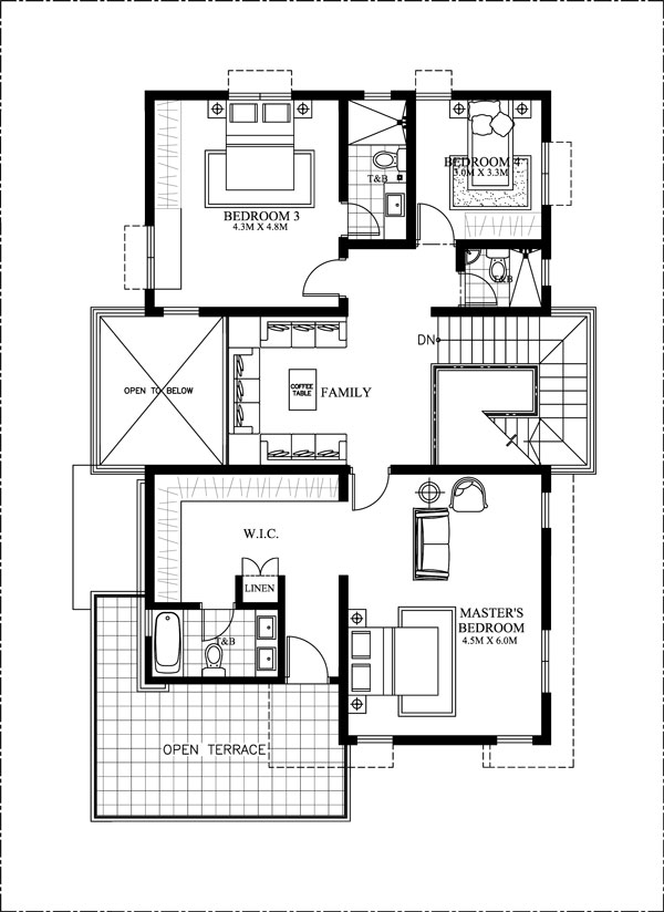 MHD-2016024-second-floor plan