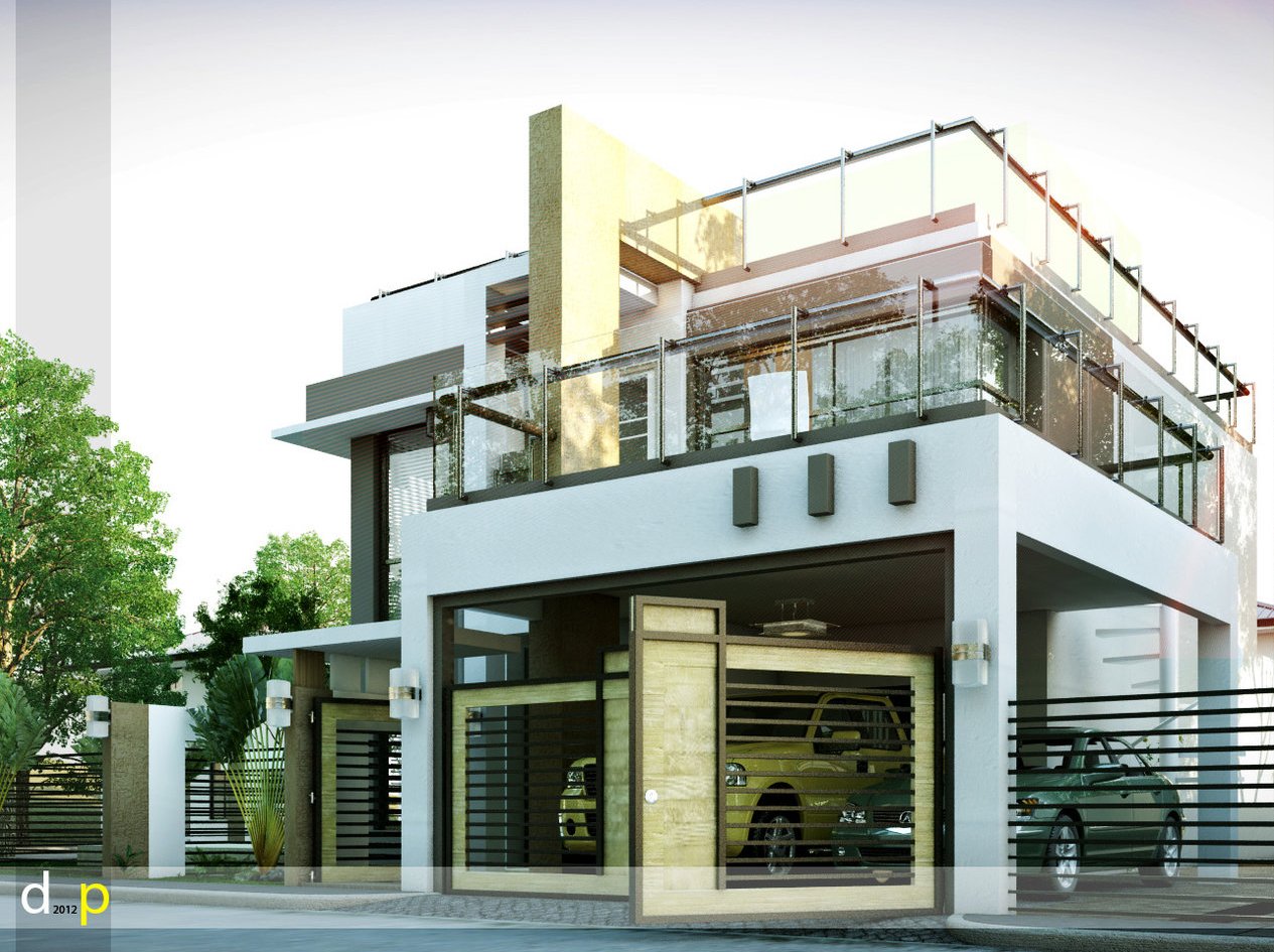 Modern House Designs Series: MHD-2014010 | Pinoy ePlans