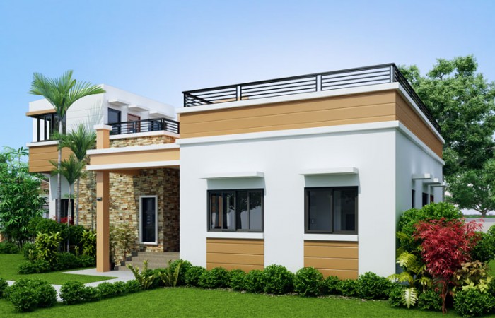 Rey – Four Bedroom One Storey with Roof Deck (SHD-2015021) | Pinoy