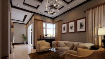 One Storey House Concept with Interior Design | Pinoy ePlans