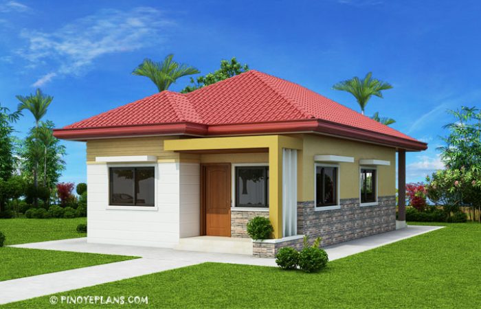 Simple Yet Elegant 3 Bedroom House Design (SHD-2017031) | Pinoy ePlans