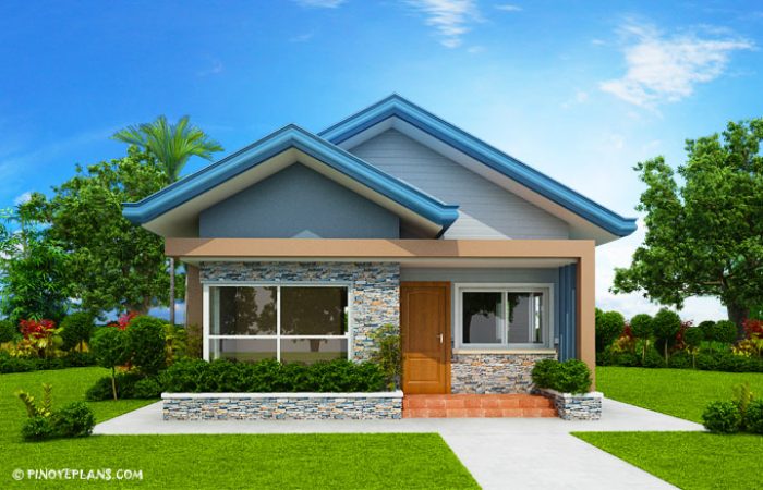  Three  Bedroom  Bungalow  House  Plan  SHD 2019032 Pinoy ePlans