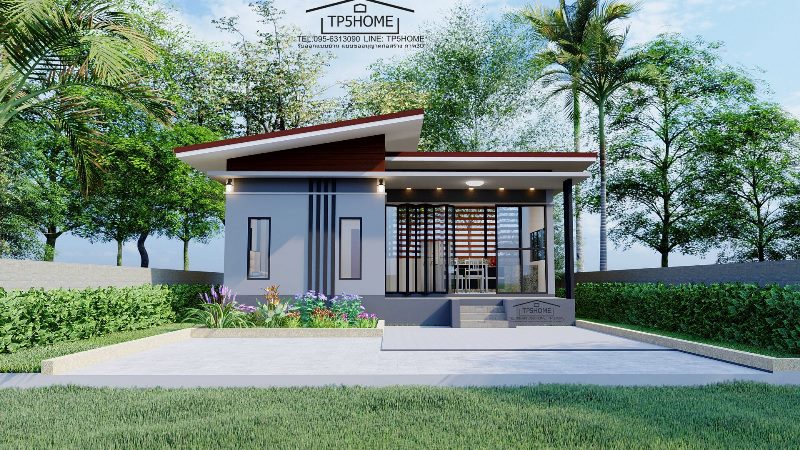 Picture of Impressive Bungalow House in Compact Design