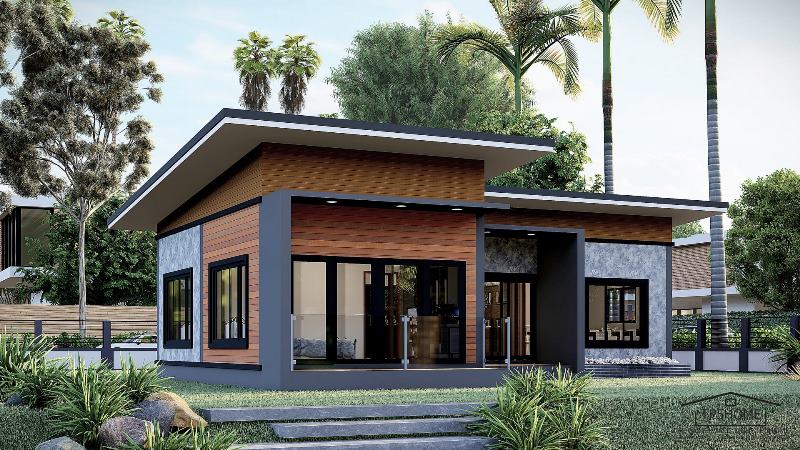 Picture of Trendy Modern House Plan in L-Shaped Design 
