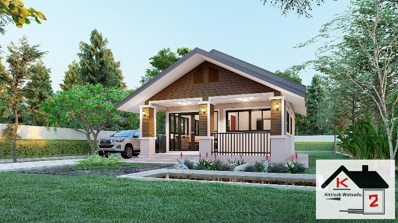 Picture of Stunning Exterior Design of 2 Bedroom House 